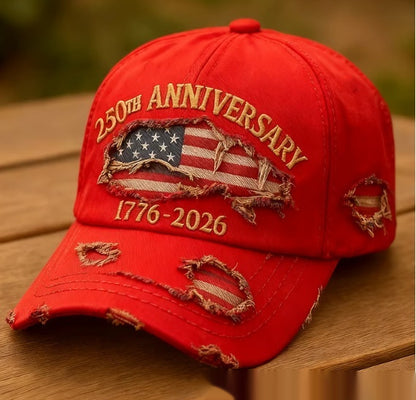 Korean-style Versatile Vintage Distressed English Baseball Cap