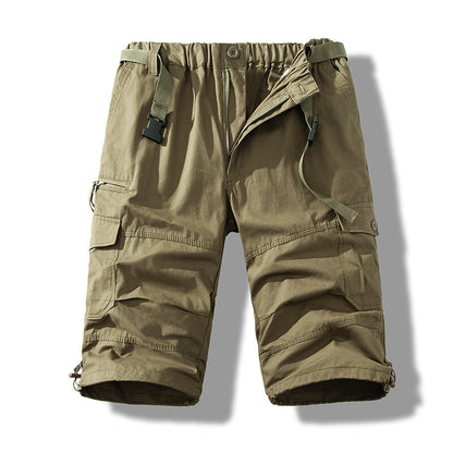 Summer Cotton Thin Overalls For Men