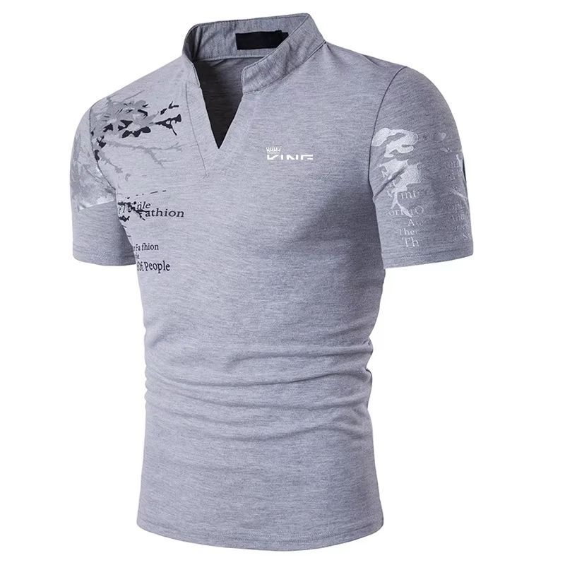 Mens Digital-Print Short-Sleeve Shirt