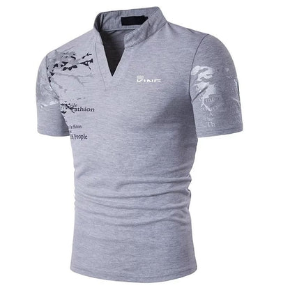 Mens Digital-Print Short-Sleeve Shirt