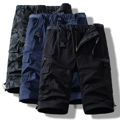 Summer Cotton Thin Overalls For Men