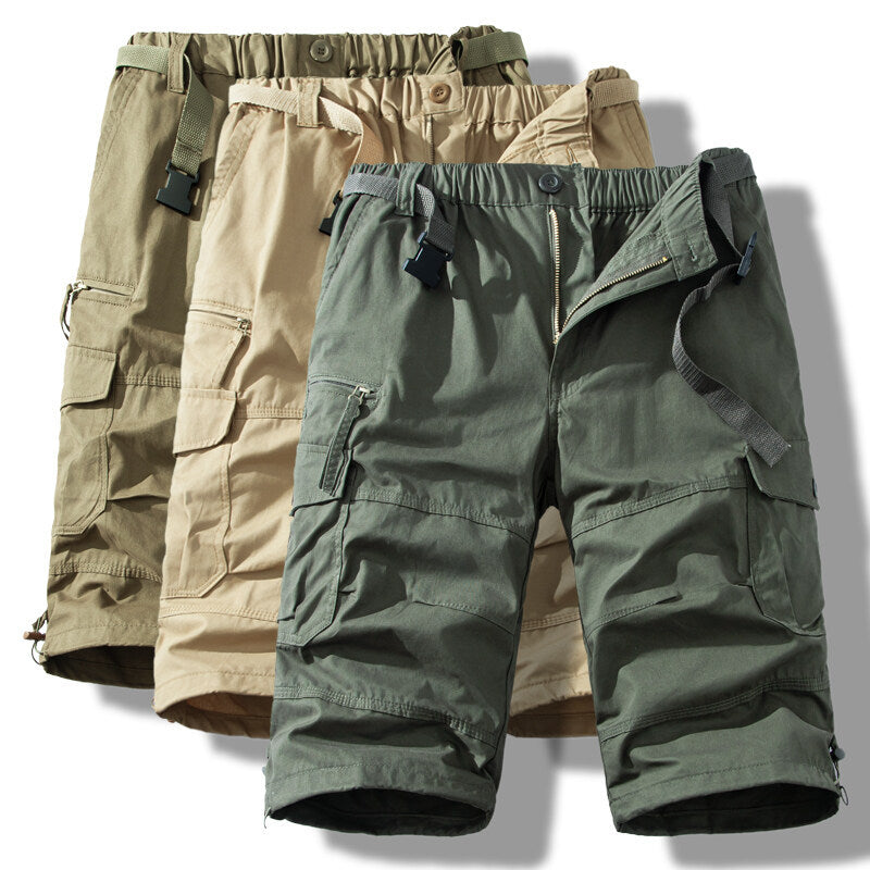 Summer Cotton Thin Overalls For Men