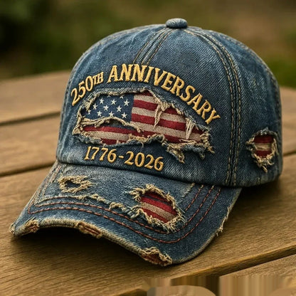 Korean-style Versatile Vintage Distressed English Baseball Cap