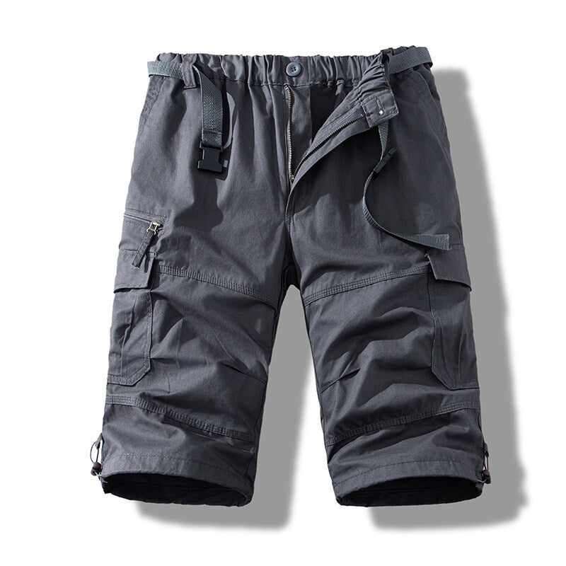 Summer Cotton Thin Overalls For Men