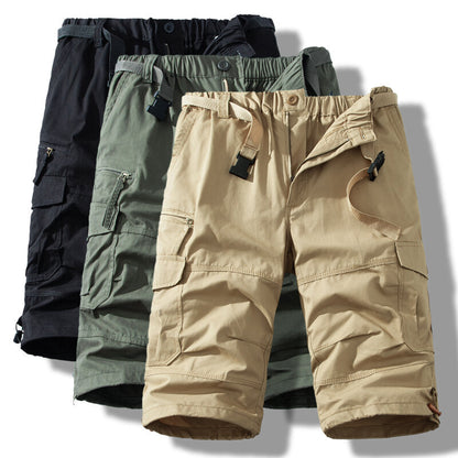 Summer Cotton Thin Overalls For Men